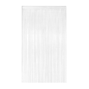 CORTINA METALIZADA BLANCA 1x2mts